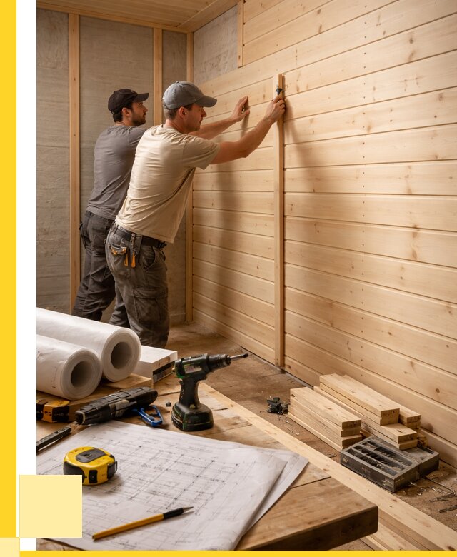 Обшивка бани вагонкой в Вязьме от 1234 р., ЭриданВзь