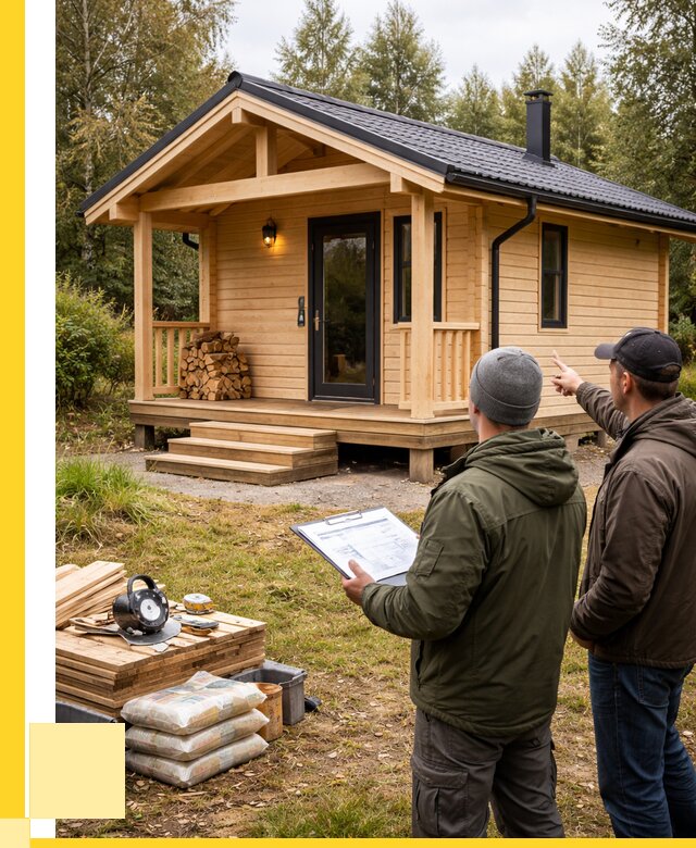 Каркасные бани под ключ в Вязьме от 308460 р. | ЭриданВзь