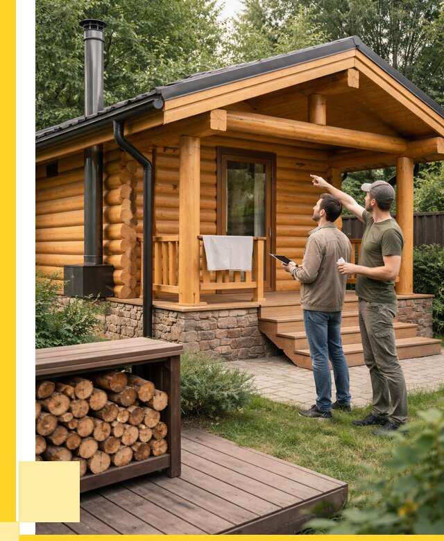 Бани для дачи под ключ в Вязьме от 257050 р. | ЭриданВзь