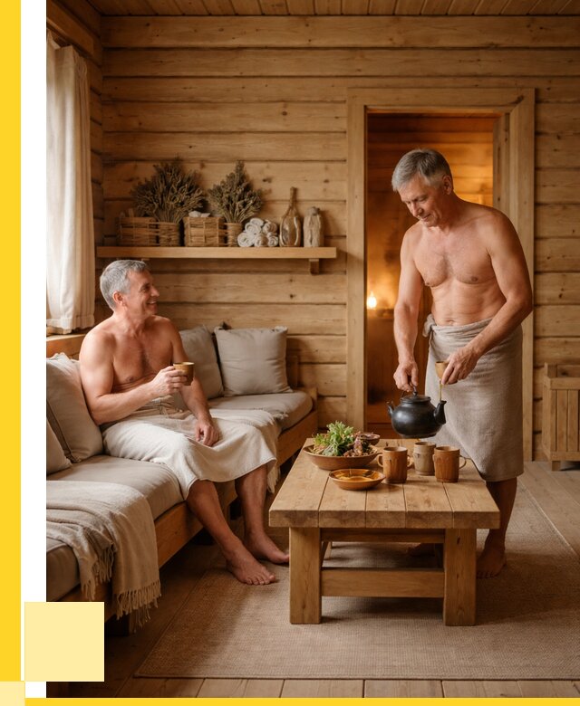 Бани с комнатой отдыха под ключ в Вязьме от 462690 р. | ЭриданВзь