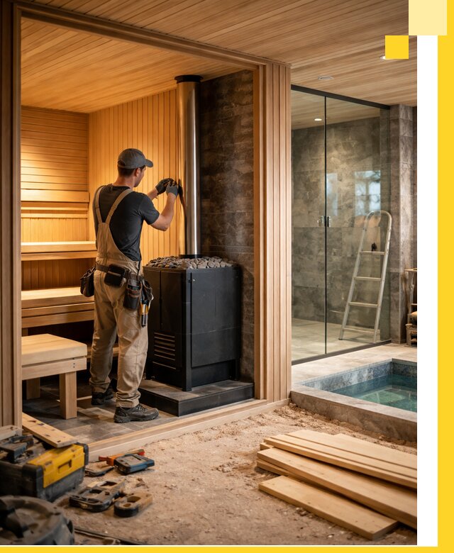 Полное строительство банных комплексов под ключ в Вязьме