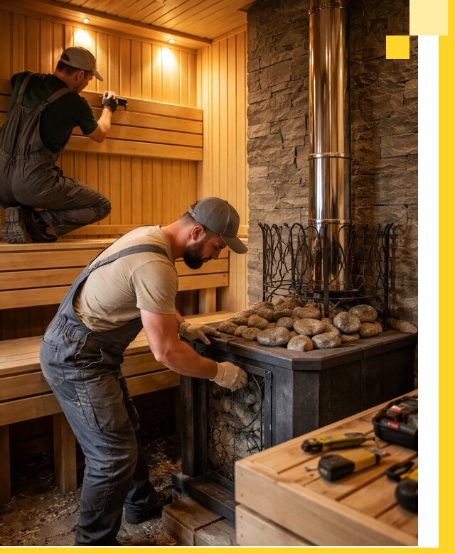 Комплексный дизайн бань, саун и зон отдыха в Вязьме