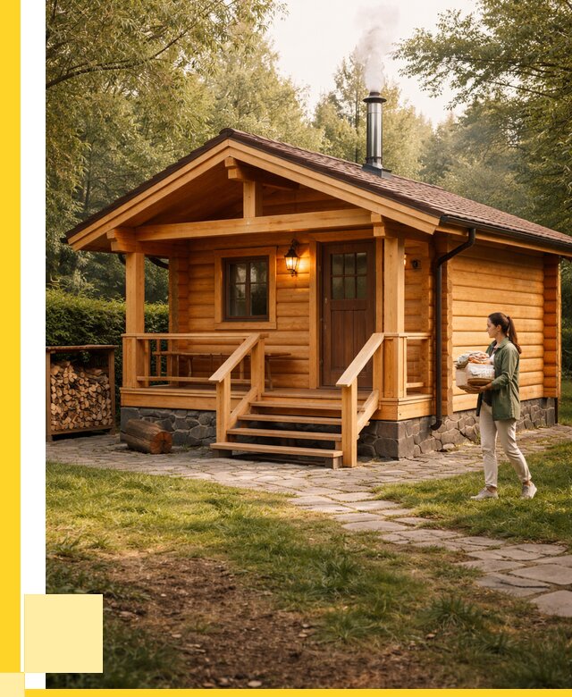 Купить баню под ключ в Вязьме от 668330 р. | ЭриданВзь