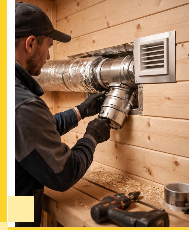 Монтаж вентиляции бани в Вязьме от 12338 р. | ЭриданВзь