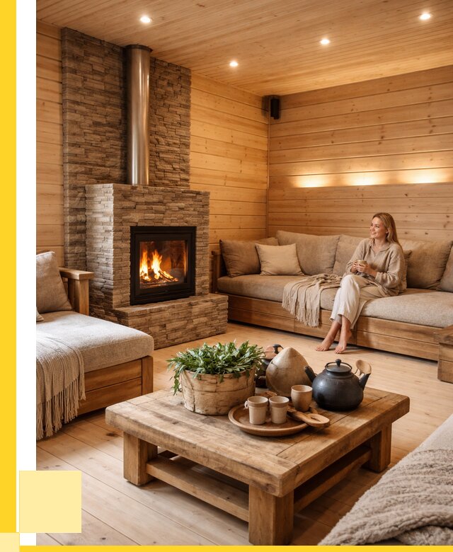 Проект бани с комнатой отдыха в Вязьме от 35987 р. | ЭриданВзь