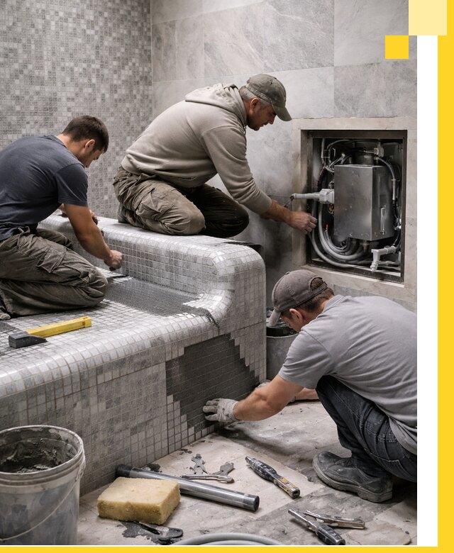 Проекты хамамов под ключ в Вязьме и дизайн и строительство