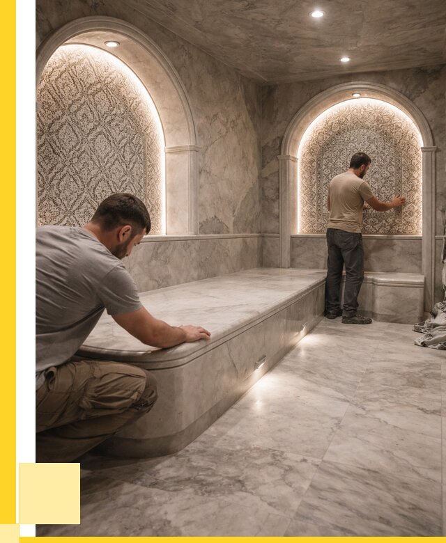 Турецкие бани под ключ в Вязьме от 257050 р. | ЭриданВзь