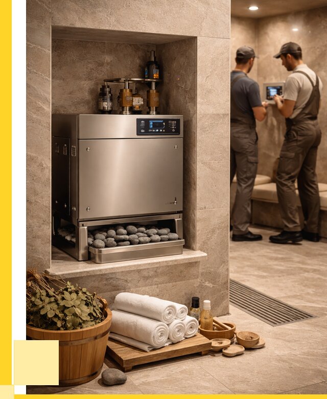 Парогенераторы для хамама в Вязьме от 77115 р. | ЭриданВзь