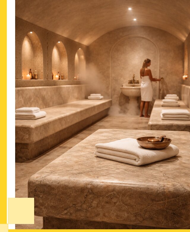 Лежаки для хамама в Вязьме под ключ от 35987 р. | ЭриданВзь