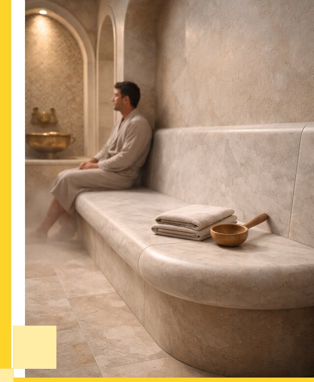 Сиденья для хамама в Вязьме под ключ от 12338 р. | ЭриданВзь