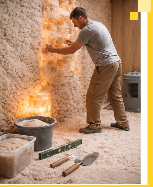 Проектирование и монтаж соляных комнат в Вязьме под ключ