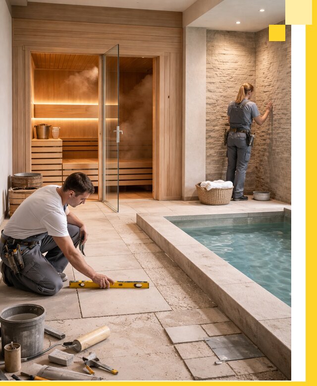 Комплексный дизайн и отделка интерьеров SPA под ключ в Вязьме